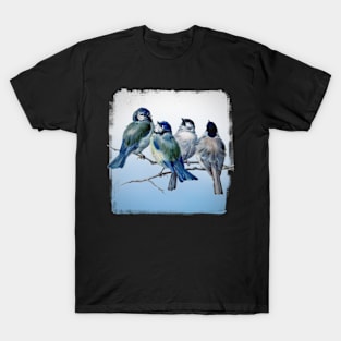 Vintage Bluebirds T-Shirt